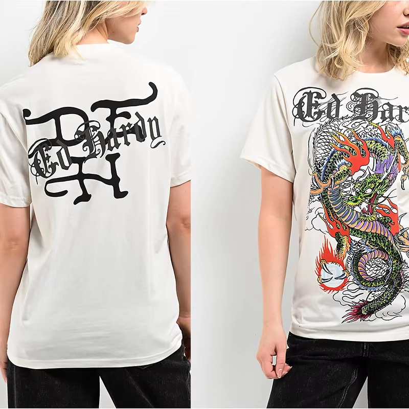 Streetwear Brand Japan - 일본 드래곤 Y2k 스트리트 트렌디 타투
