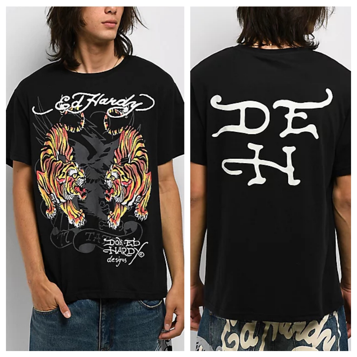 Streetwear Brand Graphics - Tigers Ed Tattoo Art Street 트렌디