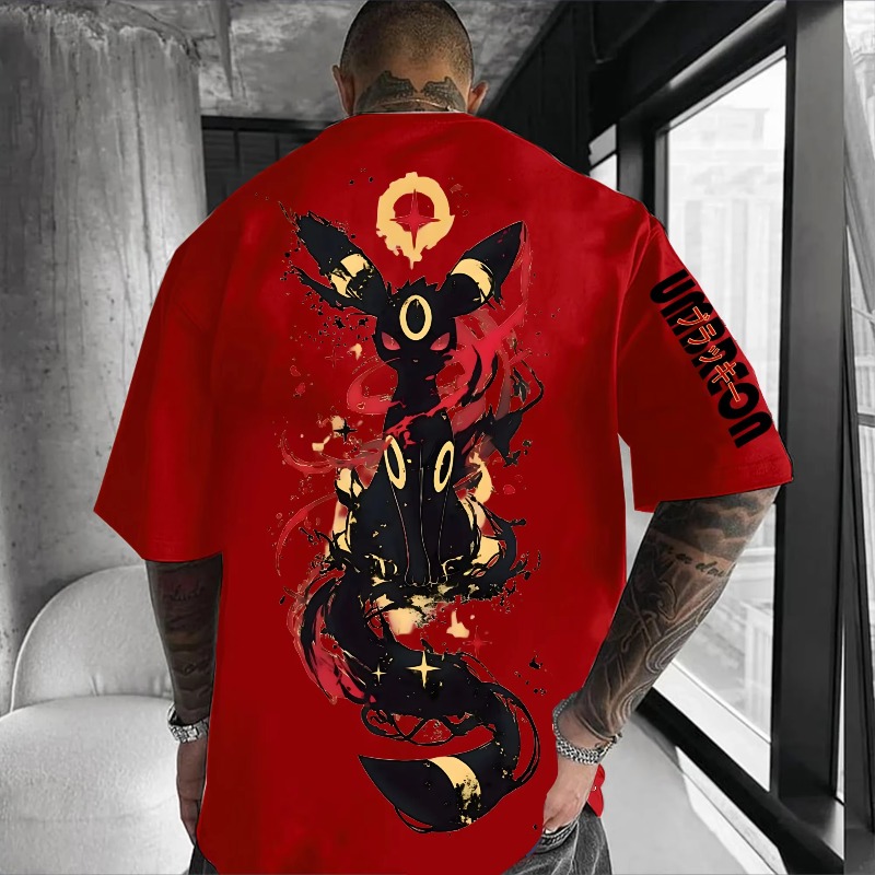 Streetwear Brand Japan - 포켓몬 콜라보 프린트 티셔츠 2025 여름