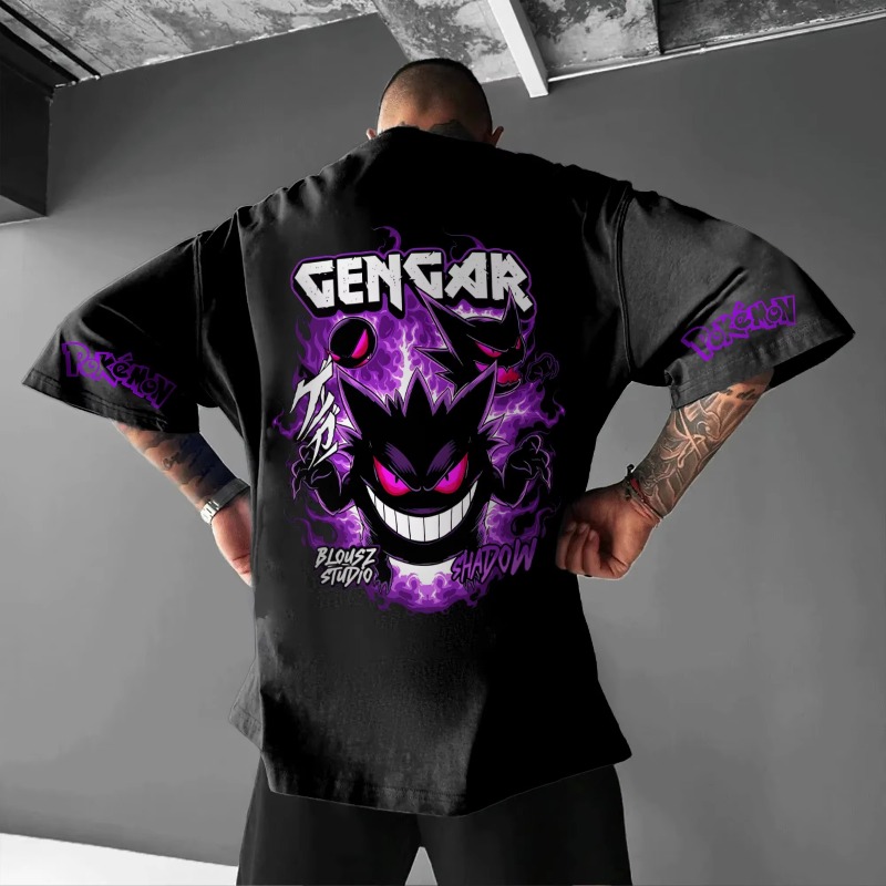 포켓몬 콜라보 프린트 티셔츠 2025 여름 신상 남성  - Streetwear Brand Japan 리뷰 및 가격
