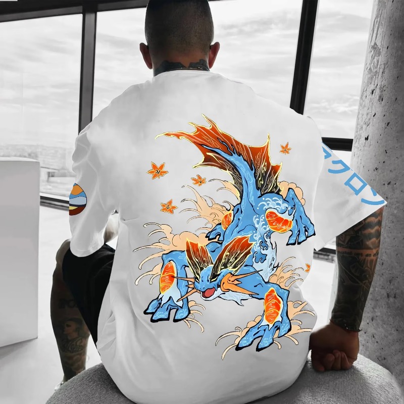포켓몬 콜라보 프린트 티셔츠 2025 여름 신상 남성  - Streetwear Brand Japan 리뷰 및 가격