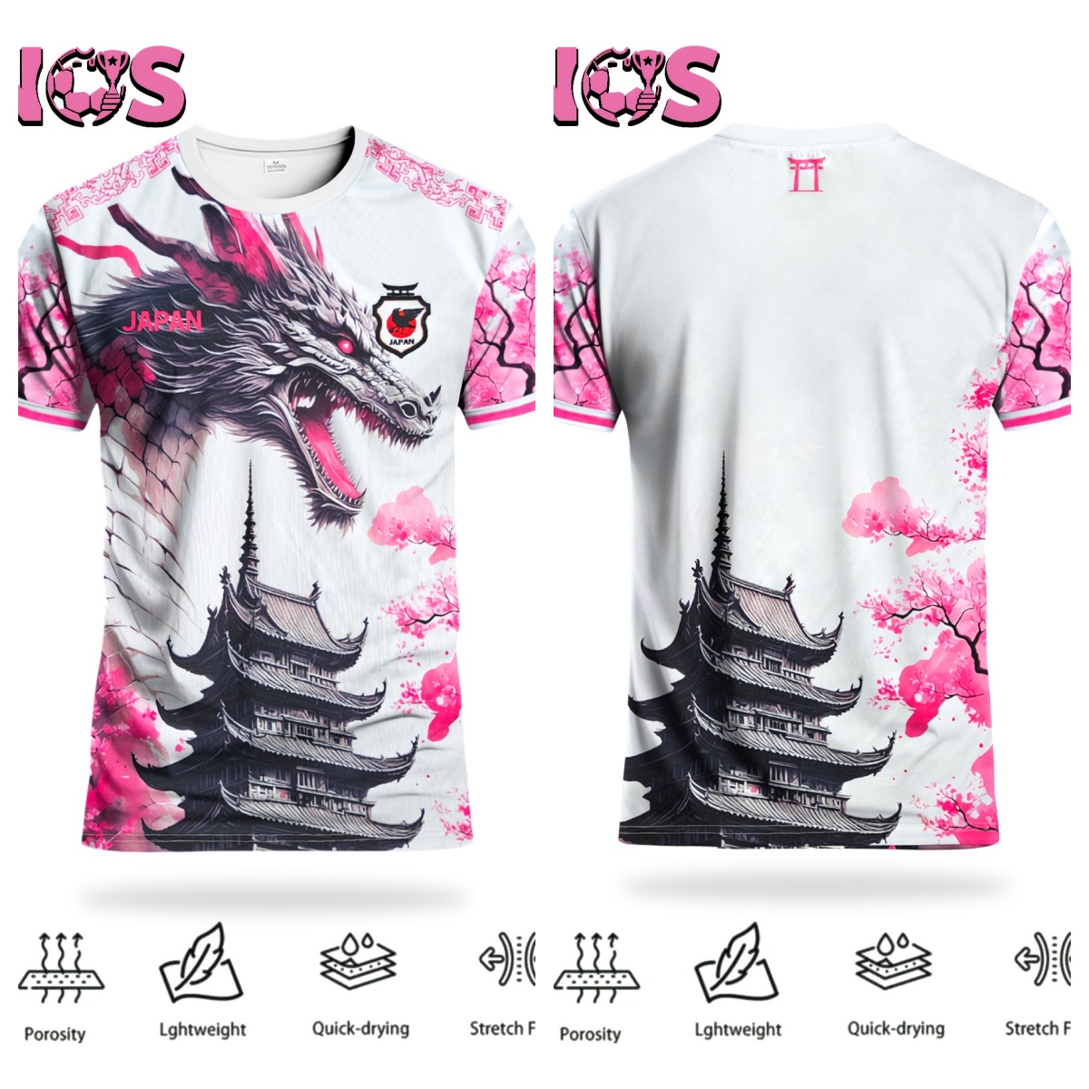 TNOS 스포츠 브랜드 일본 축구 유니폼, 드래곤 사쿠 - Streetwear Brand Japan 리뷰 및 가격
